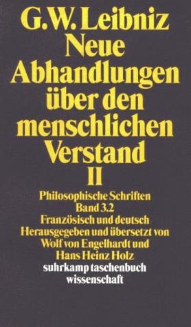 Cover for Neue Abhandlungen über den menschlichen Verstand.