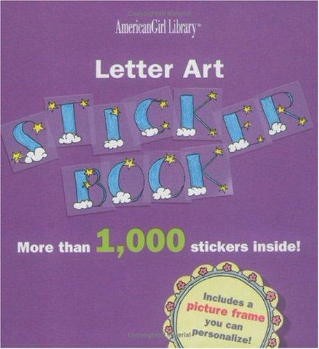Cover for Letter Art Sticker Book