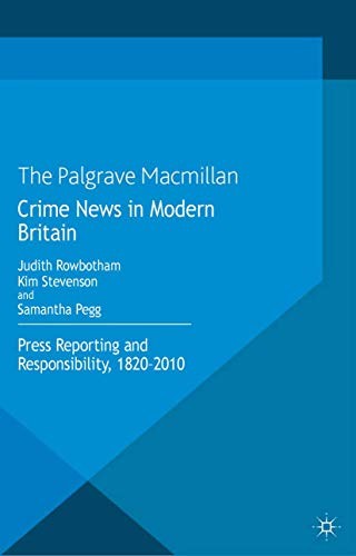 Cover for Crime News in Modern Britain