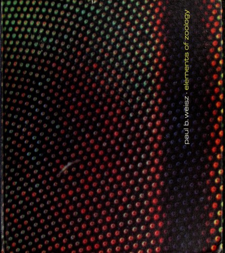 Cover for Elements of zoology