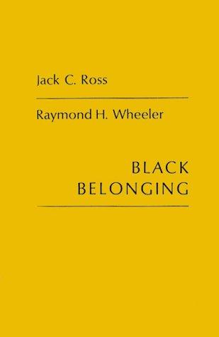 Cover for Black belonging