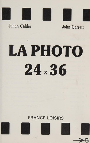 Cover for La Photo 24 x 36