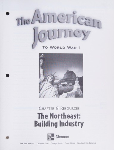 Cover for Glencoe Fast File - The American Journey to World War I, Chapter Eight 8 Resources