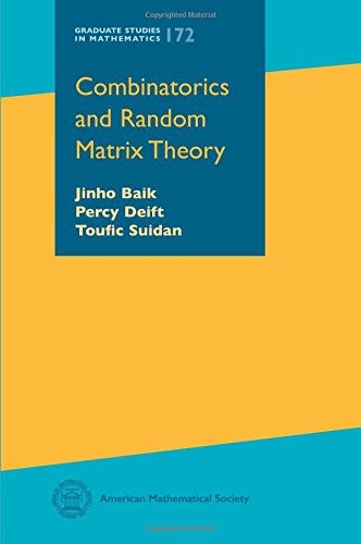Cover for Combinatorics and Random Matrix Theory