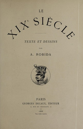 Cover for Le XIXe siècle