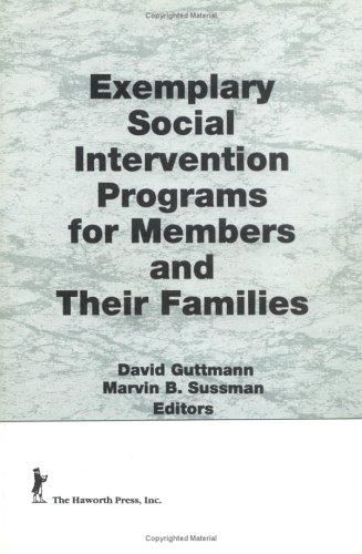 Cover for Exemplary social intervention programs for members and their families