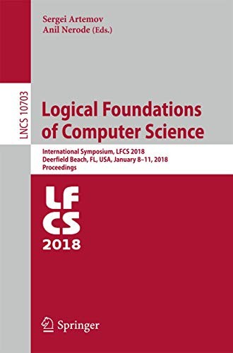 Cover for Logical Foundations of Computer Science