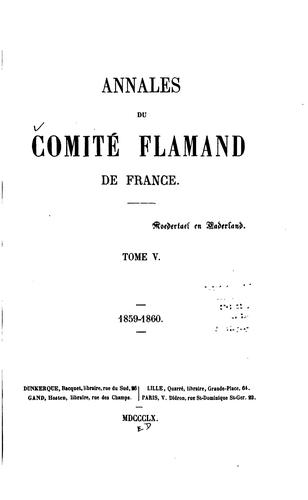 Cover for Annales