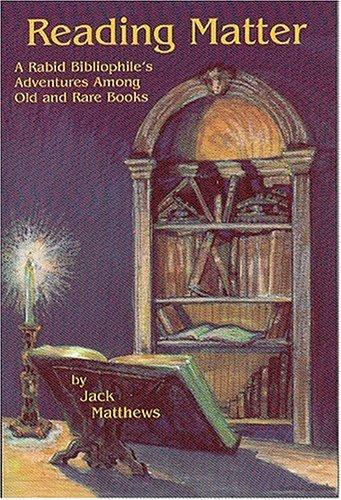 Cover for Reading matter