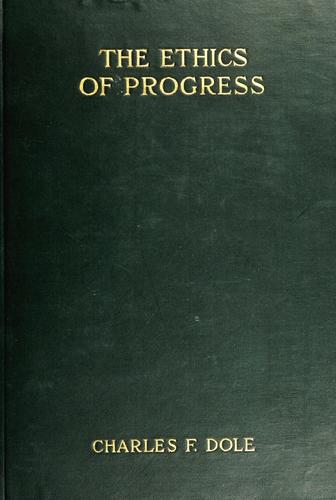 Cover for The ethics of progress