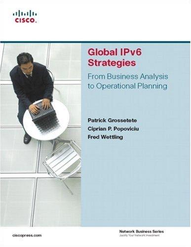 Cover for Global IPv6 Strategies