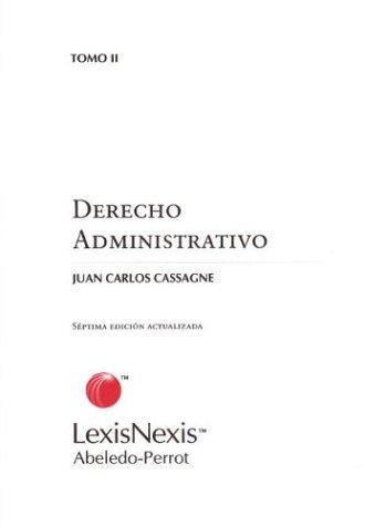 Cover for Derecho Administrativo. Tomo II