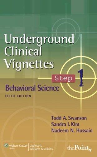 Cover for Underground Clinical Vignettes Step 1: Behavioral Science (Underground Clinical Vignettes: Step 1)