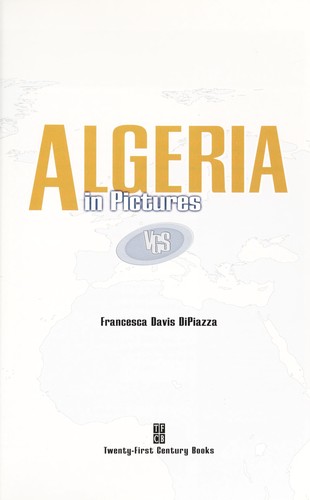 Cover for Algeria in pictures