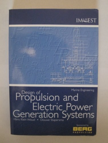 Cover for Design of propulsion and electric power generation systems