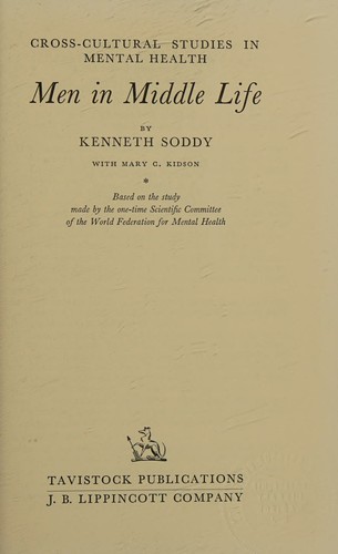 Cover for Men in middle life