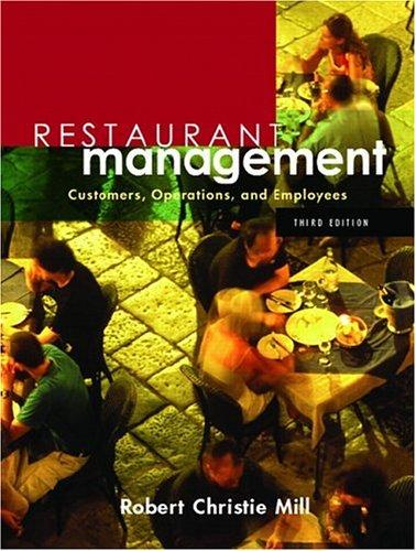 Cover for Restaurant Management