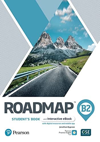 Cover for Roadmap B2 Student's Book and Interactive EBook with Digital Resources and App