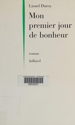 Cover for Mon premier jour de bonheur