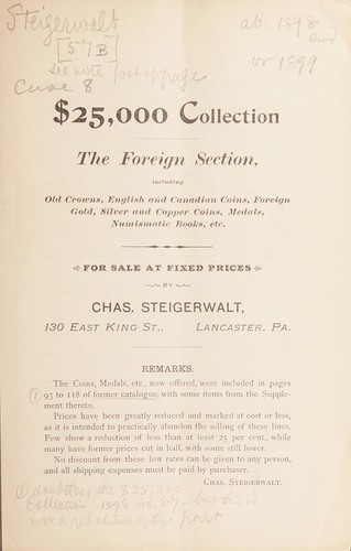 Cover for $25,000 Collection