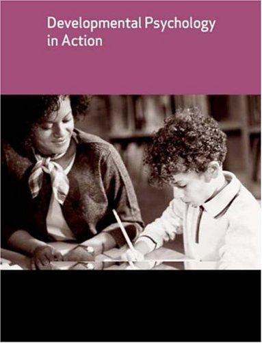 Cover for Developmental Psychology in Action (Child Development (Blackwell))
