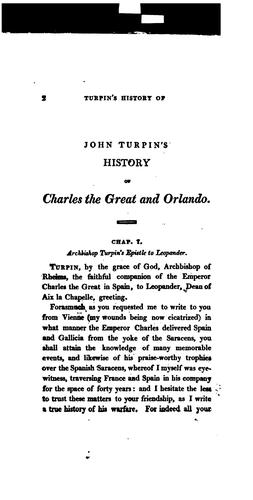 Cover for Ancient Spanish ballads, relating to the twelve peers of France, mentioned in Don Quixote, with English metrical versions