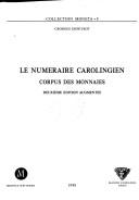 Cover for Le numeraire carolingien