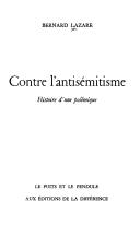 Cover for Contre l'antisémitisme