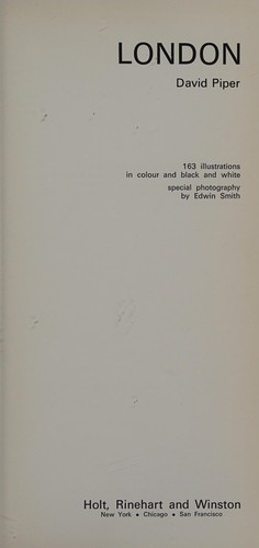 Cover for London