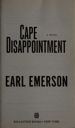 Cover for Cape Disappointment