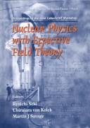 Cover for Nuclear Physics With Effective Field Theory