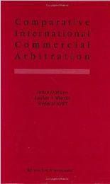 Cover for Comparative International Commercial Arbitration