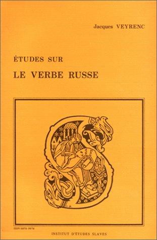 Cover for Études sur le verbe russe