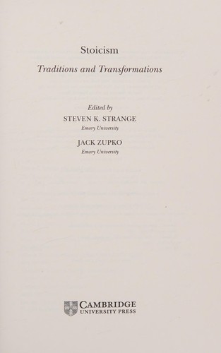 Cover for Stoicism
