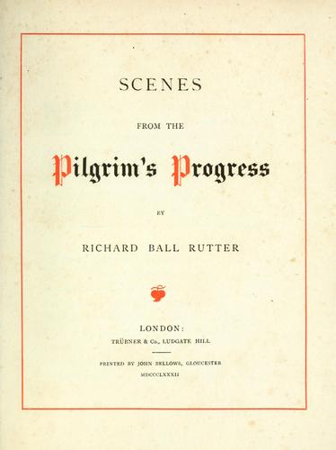 Cover for Scenes from the Pilgrim's progress.