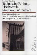 Cover for Technische Bildung, Hochschule, Staat und Wirtschaft