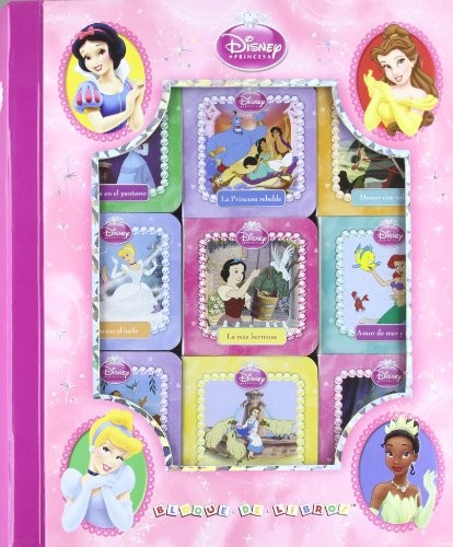 Cover for PRINCESA BLOQUE DE LIBROS ESTUCHE 9 MINILIBROS