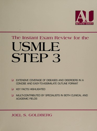 Cover for The instant exam review for the USMLE, step 3