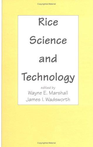 Cover for Rice Science and Technology (Food Science and Technology)