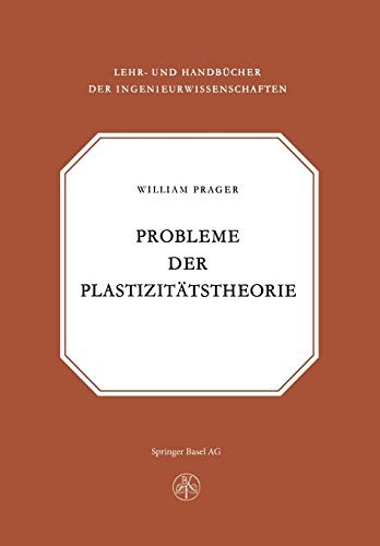 Cover for Probleme der Plastizitätstheorie