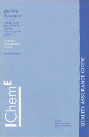 Cover for Quality Assurance