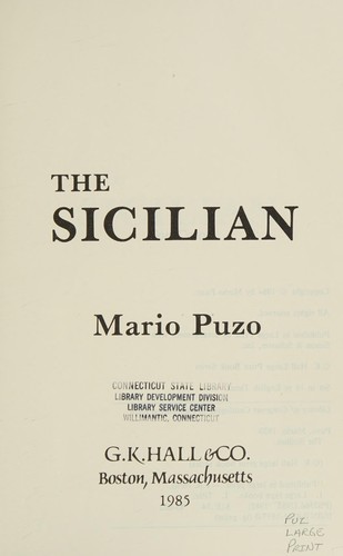 Cover for The Sicilian