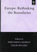 Cover for Europe, rethinking the boundaries