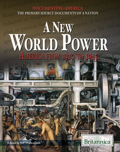 Cover for A new world power