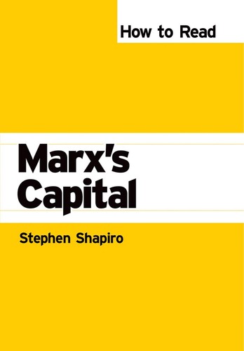 Cover for How to read Marx's Capital
