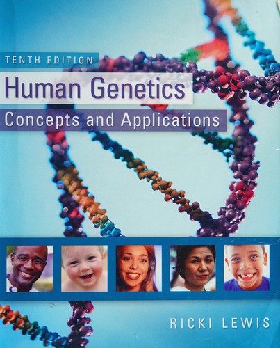 Cover for Human genetics