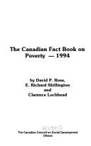 Cover for The Canadian Fact Book on Poverty, 1994