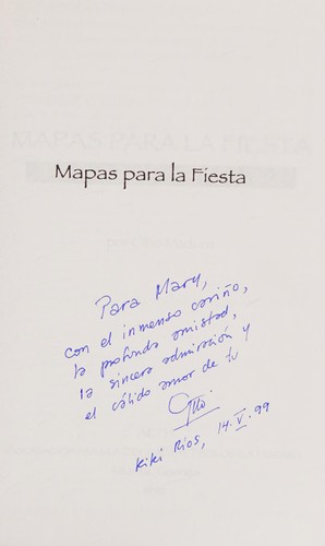 Cover for Mapas para la fiesta