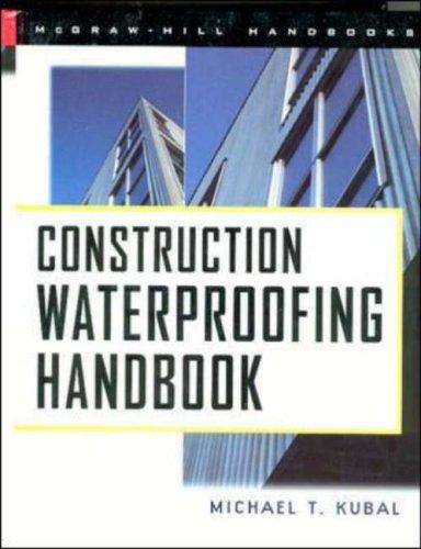 Cover for Construction waterproofing handbook