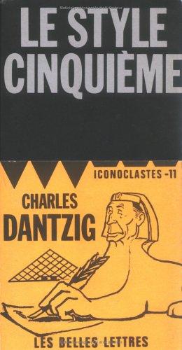 Cover for Le style cinquième
